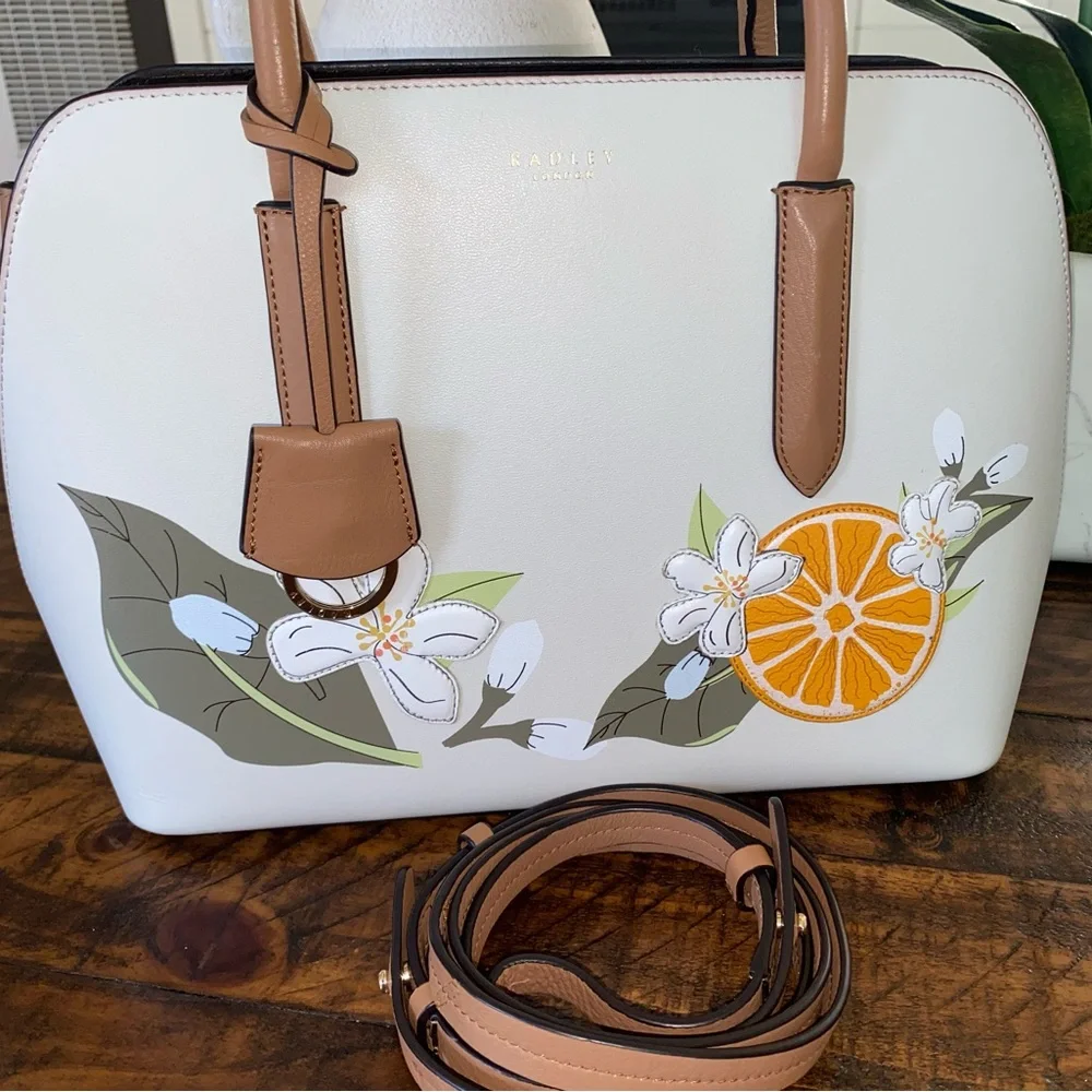 RADLEY LONDON white structured